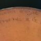 Large glazed terracotta dish from the Uzel mill