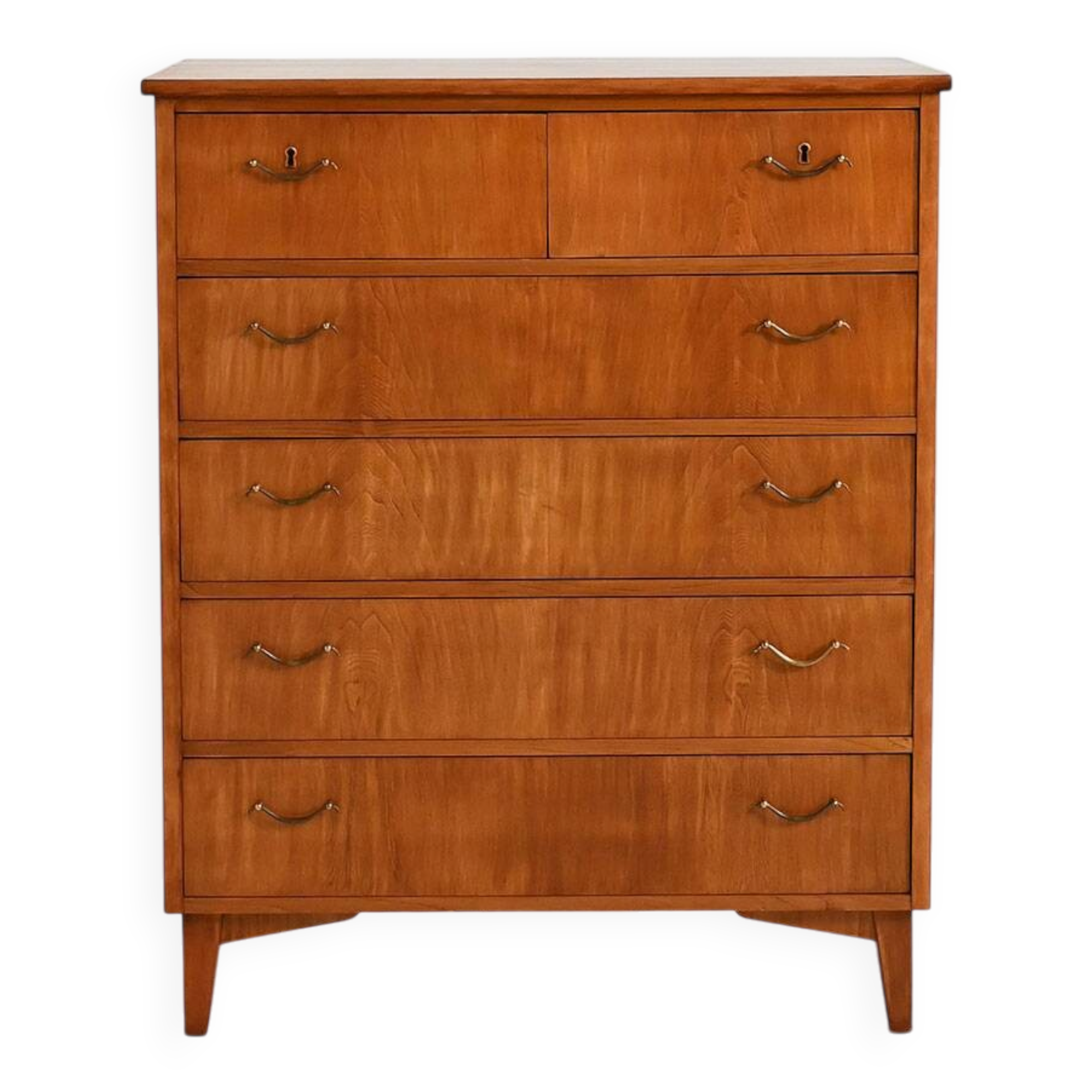 Scandinavian teak chest of drawers, 1960s