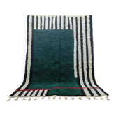 Magnificent green Berber rug decorated 200/300cm