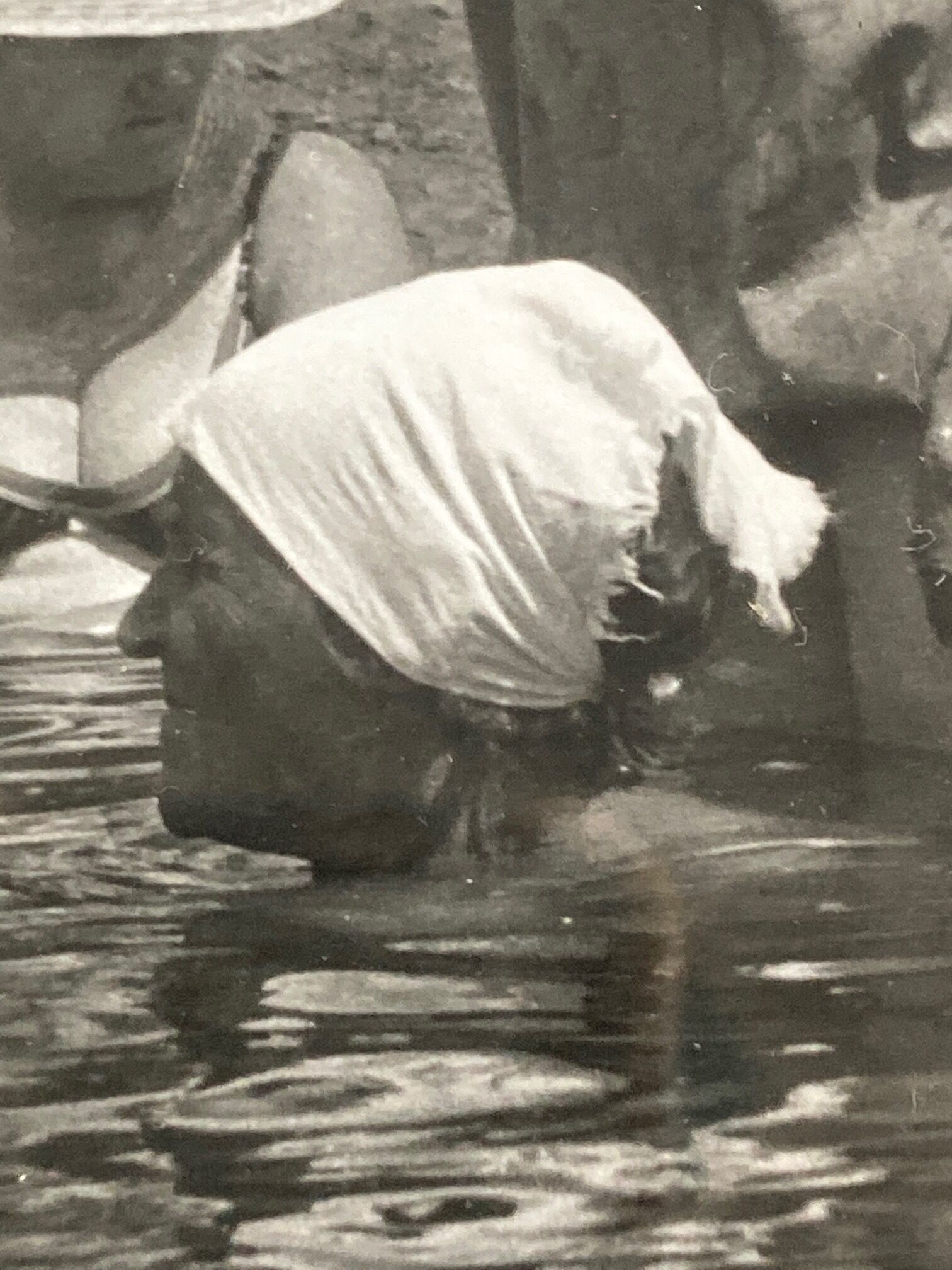 Vintage photograph by Boris Mikhailov from the Salt Lake series