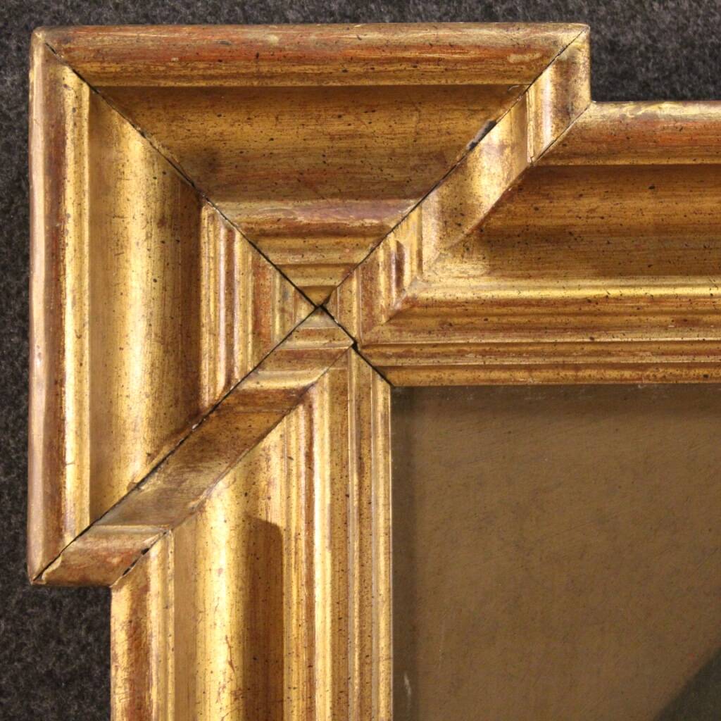 Antique painting of the Virgin of Sorrows from the 18th century