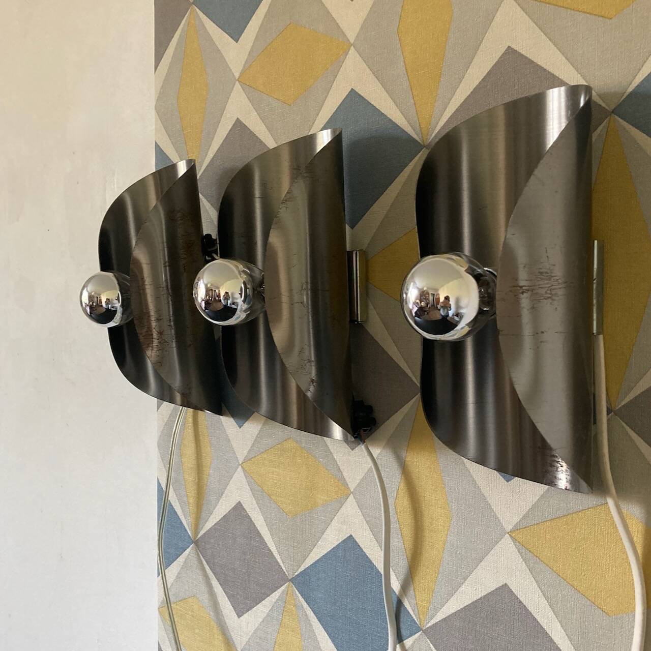 70's wall lights