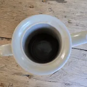 Vintage 1970s coffee pot "Sologne" St Amand earthenware