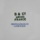 4 porcelain dessert plates decorated with flowers Bernardaud Limoges