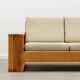 Pine 3 seater sofa by Ate van Apeldoorn for Houtwerk Hattem.
