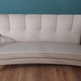 Canapé danois avec accoudoirs ouverts, années 1940