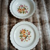 2 antique "Capri" plates