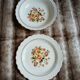 2 antique "Capri" plates