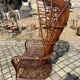 Rattan armchair