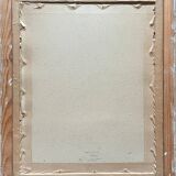 Tableau HSTP (Bouquet de fleurs" vers 1950 mention Alger