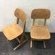 Paire de chaises par Karl Nothhelfer pour Casala