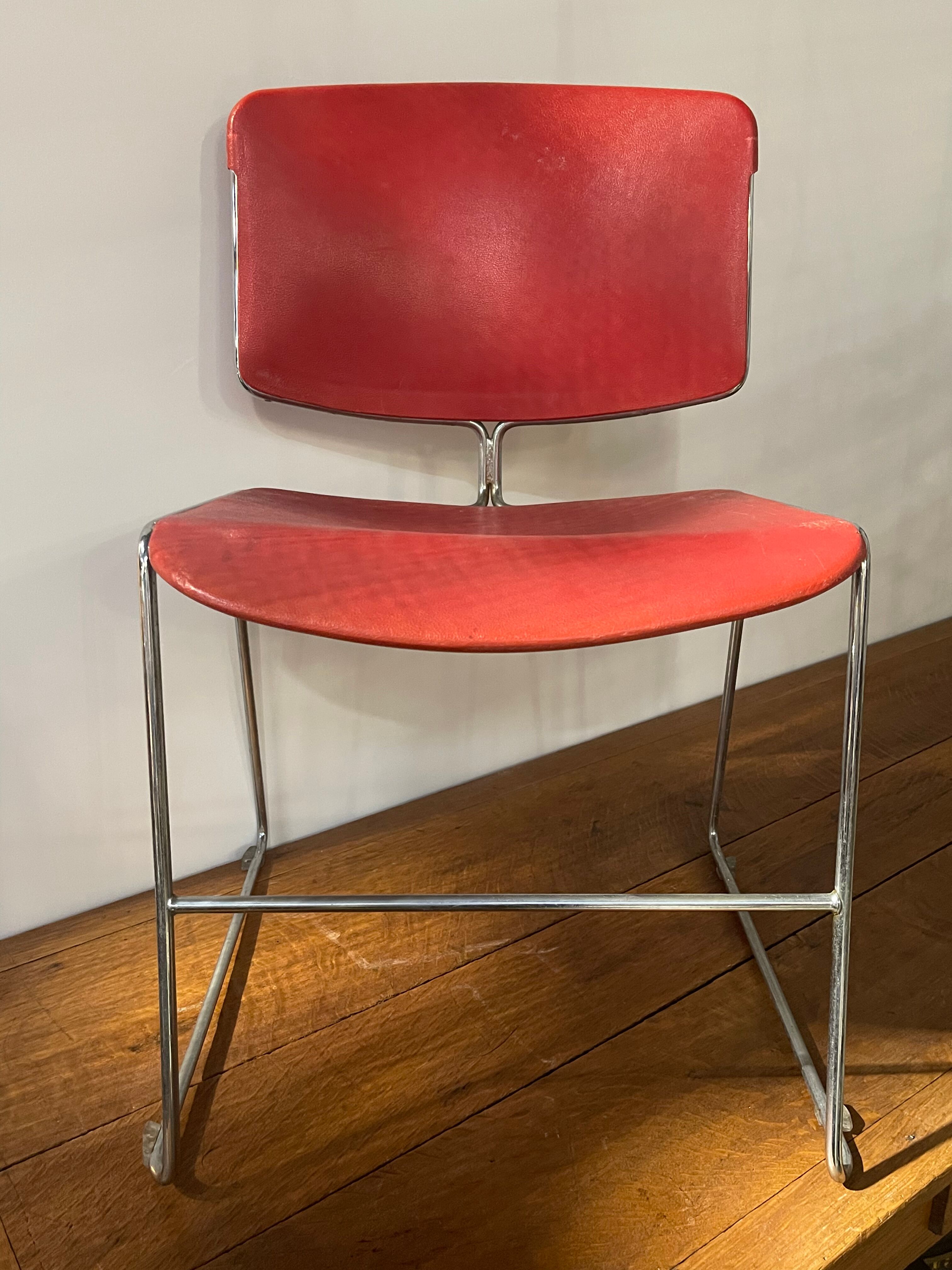 Series 6 designer office chairs Steelcase X Max Stacker 1970'