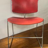 Série 6 chaises bureau design Steelcase X Max Stacker 1970’
