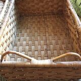 Wicker suitcase