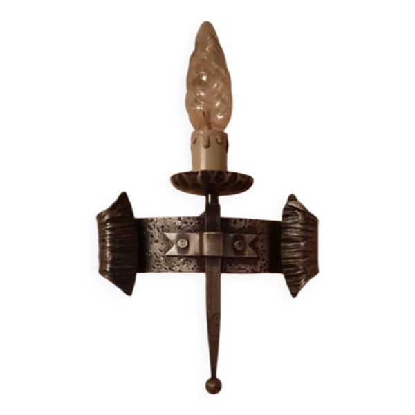 Applique fer forgé vintage