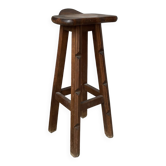 Tabouret haut brutaliste