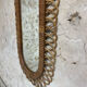 Vintage rattan mirror