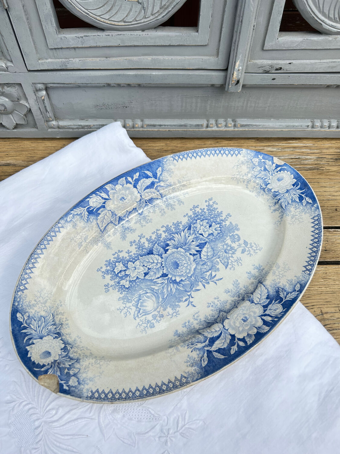 U&C Sarreguemines Vegetable Dish