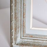 Old patinated frame