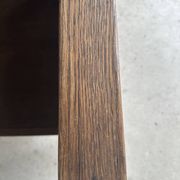 Large fauteuil en bois à dossier inclinable réglable