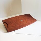 Wyncraft ceramic and teak trivet, England, 1970