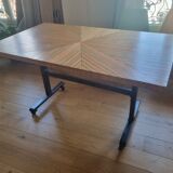 Dining table made in skateboard