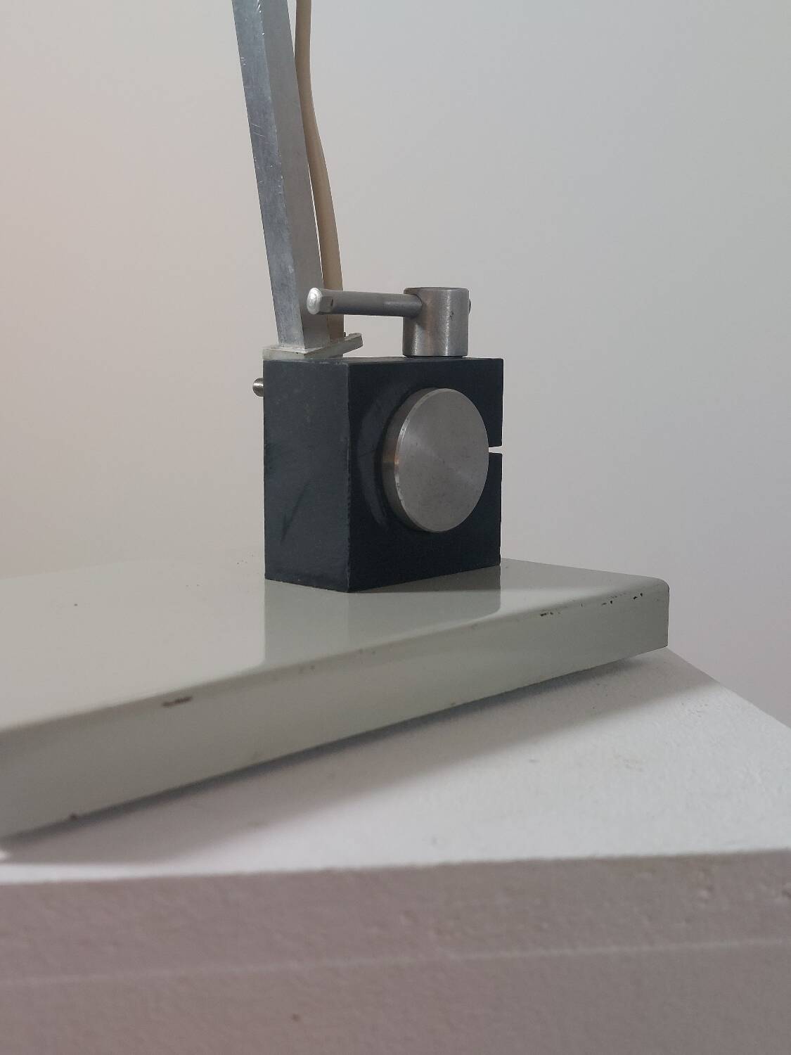 XXL vintage metal desk lamp by Klaus Musinowski GDR