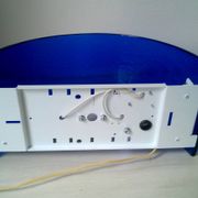 Vintage blue glass wall lights (Murano style)