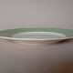 Villeroy & Boch Mettlach celadon and gold round dish, vintage 1960s