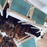 Series of 4 vintage chairs