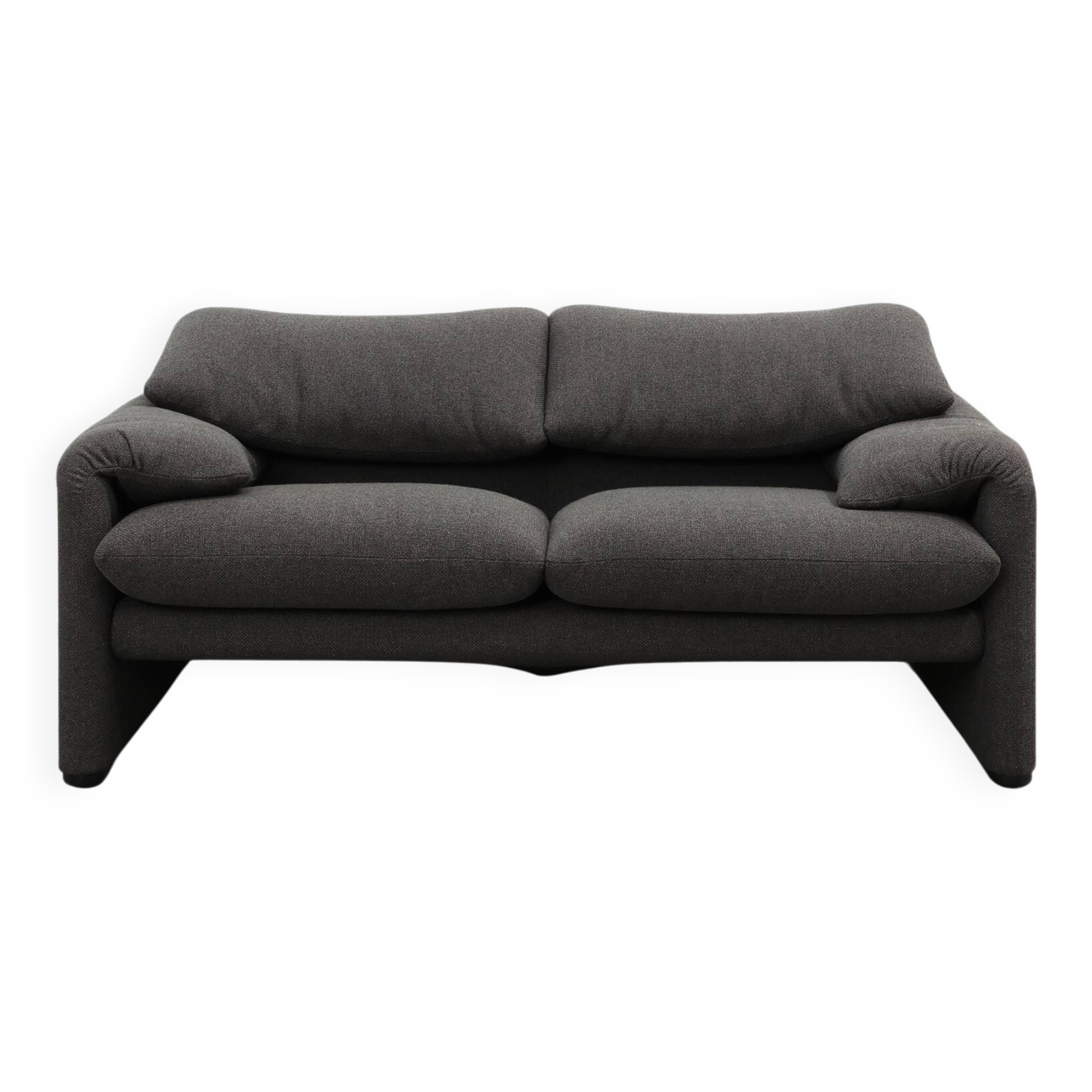 Cassina Two‑Seat Sofa by Vico Magistretti, Italy, 1990