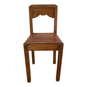 Small wooden school chair