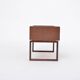 Elegant Danish Midcentury Teak wooden Planter Box with inlay metal tub
