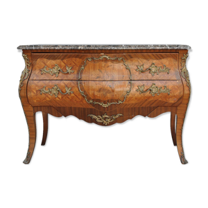 Commode de style Louis - bronze