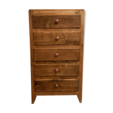 Vintage 50s-60s vintage-haired chiffonr