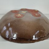 large vintage ceramic fruit basket Germany 1960s