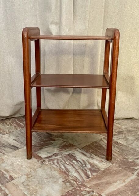 Teak sofa end table 1950 France