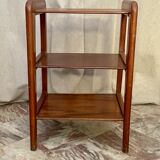 Teak sofa end table 1950 France