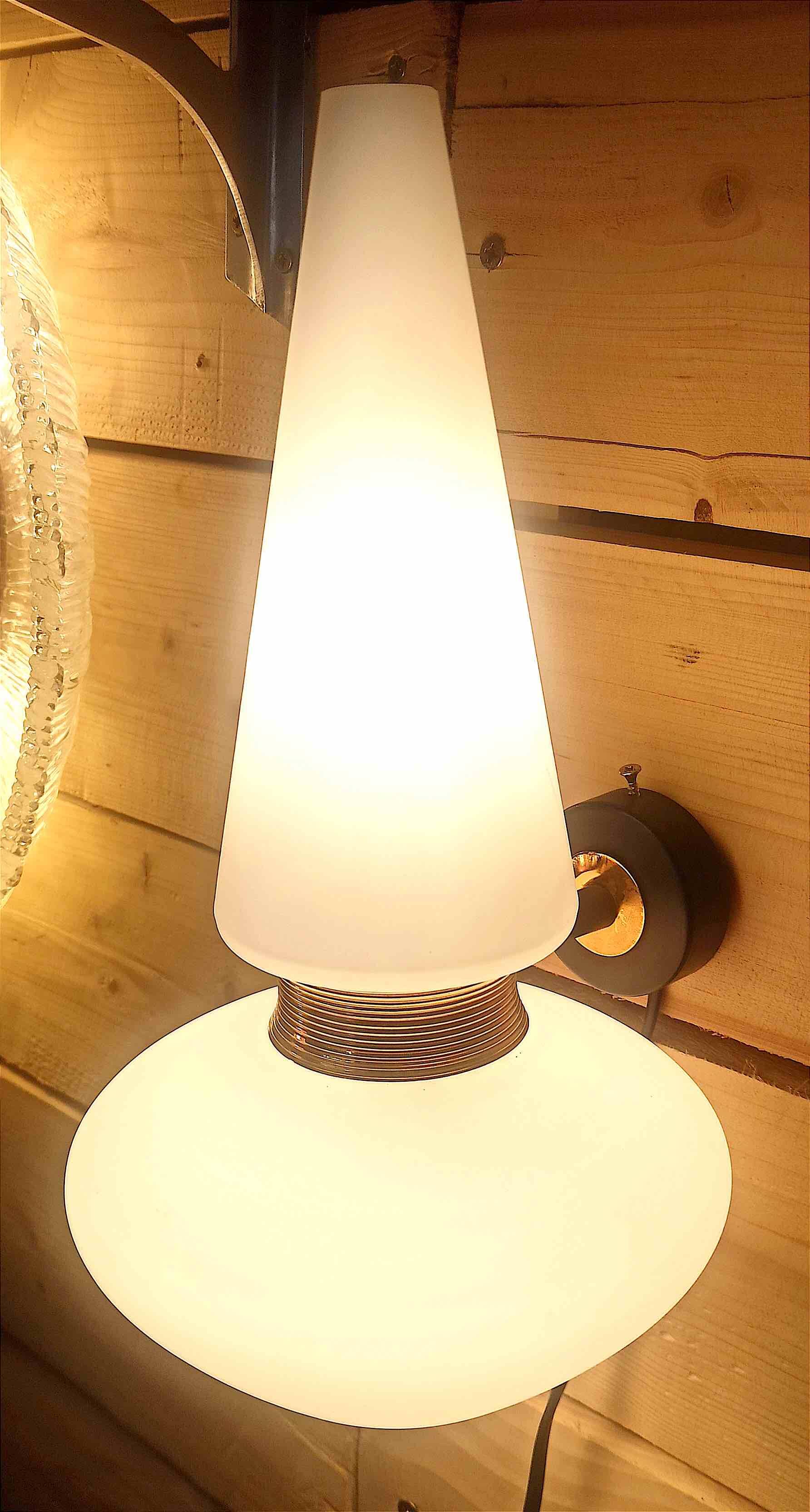 60s double lighting wall light Height 32.7 cm