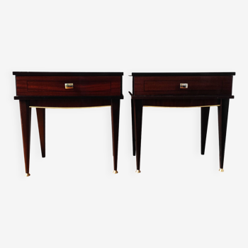 Pair of vintage bedside tables