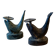 Anciens bougeoirs en bronze XIXeme