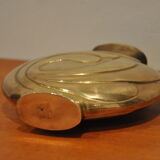Vase en laiton vintage