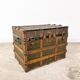 Antique american trunk chest 1900s