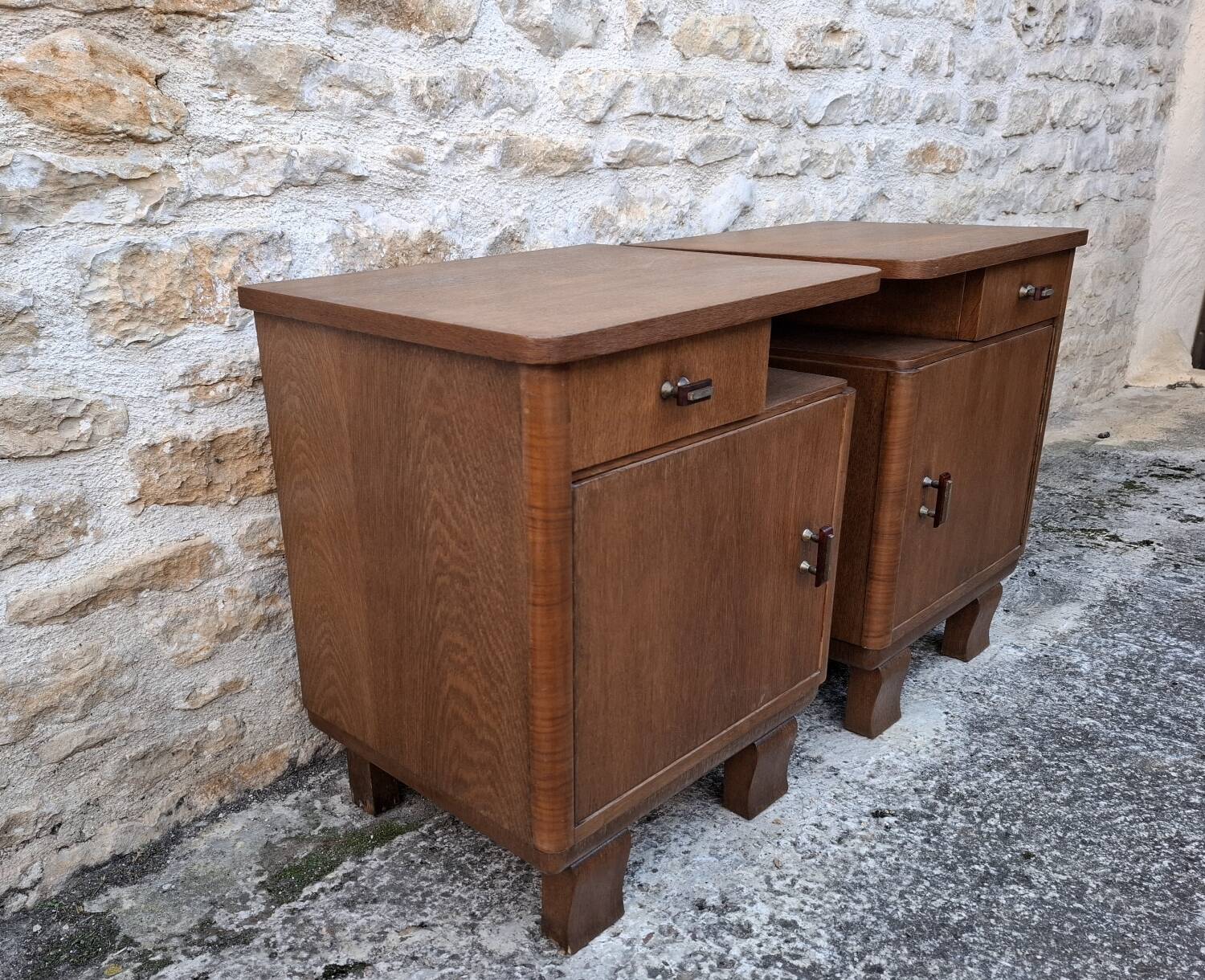 Art Deco bedside table