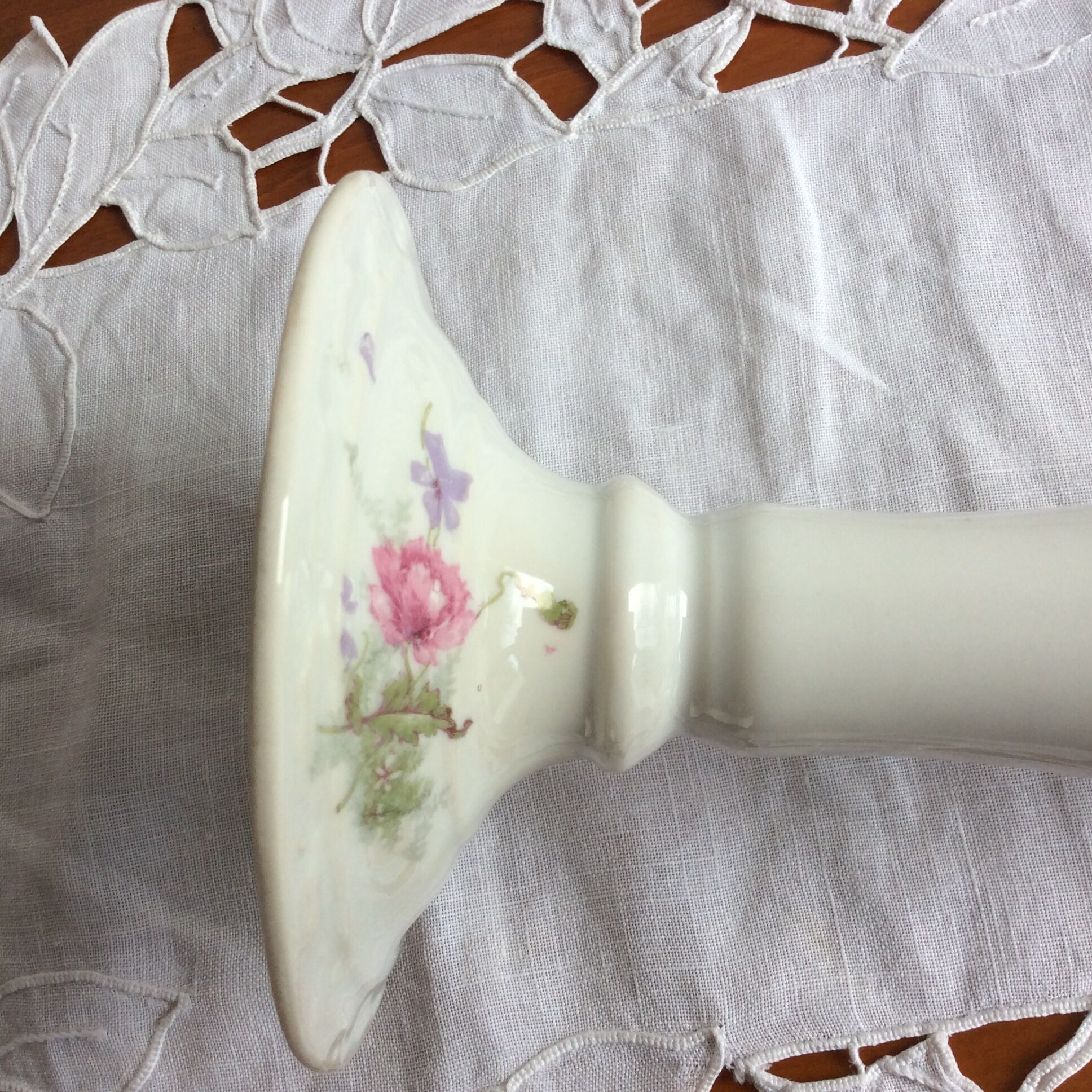 Old porcelain candle holder Limoges