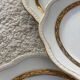 4 Nardon Lafarge porcelain dessert plates