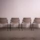 Set of 4 DSC 106 by Giancarlo Piretti for Castelli