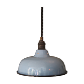 Day blinds emailed industrial lamp sky blue