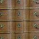 Vintage 1960s Danish Brutalist light oak dresser Kjærnulf & French style