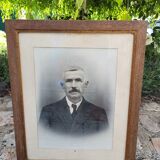 Framed portrait of a man